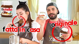 NUTELLA ORIGINALE vs FATTA IN CASA 🍫  Qual è più buona?