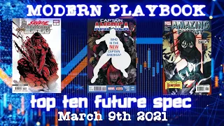 Top Ten Pro Spec List March 9th 2021 | Modern Comic Book Speculation