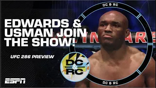 Leon Edwards & Kamaru Usman join from London ahead of UFC 286! 👀 | DC & RC [FULL SHOW]