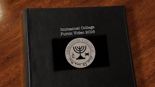 Purim Video 2016 | Immanuel College