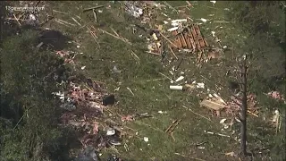 Aerial Footage After Deadly Tornado Moved Across Bertie County North Carolina