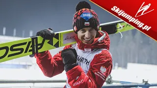 Kamil STOCH, norweskie gofry i w połowie surowe skoki