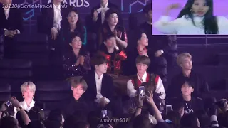 MGA2018 BTS reaction to Twice