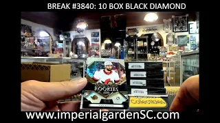BREAK #3840 : 10 BOX 2022-23 #upperdeck  BLACK DIAMOND NHL HOCKEY BOX CASE BREAK