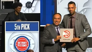 NBA Draft Lottery 2024 - Atlanta Hawks somehow get #1 pick and Pistons get #5 😱