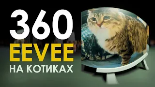 Легкий рендер 360 через EEVEE в Blender