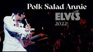 ELVIS PRESLEY - Polk Salad Annie ( Las Vegas 1970 ) ReScan 4K