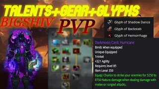 Cataclysm Classic- Rank 1 PvP Talents, Glyphs, Gear for Arena! (Bigshiv)