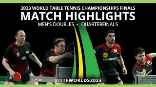 Ovtcharov/Franziska vs Drinkhall/Pitchford| MD QF| 2023 ITTF World Table Tennis Championships Finals