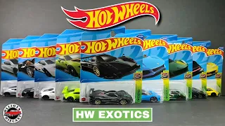 Hot Wheels Exotics 2022 - The Complete Set