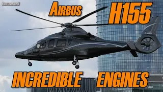 Incredible Airbus H155 engine noise