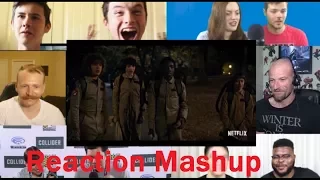 Stranger Things   Season 2 Comic Con Trailer REACTION MASHUP