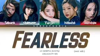 LE SSERAFIM - Fearless (2023 ver.) Lyrics/Tradução (Color Coded Han/Eng/PT-BR)