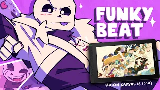 FUNKY BEAT MEME  | HUION KAMVAS 16 (Undertale AU)