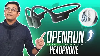 SHOKZ OpenRun⚡Open-Ear Bluetooth Bone Conduction Headphones Unboxing & Quick Review!