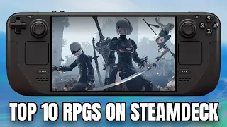 Top 10 BEST RPGs on Steam Deck