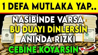 CUMA GÜNÜ NASİBİNDE VARSA BU DUAYI DİNLERSİN ANINDAN RIZKI CEBİNE KOYARSIN