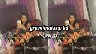 grwm/makeup tutorial ~for a quince