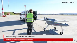 Pre-flight Procedures Primoco UAV One 150