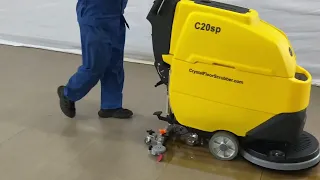 C20SP Features, 2024 Model,  Self-Propelled Floor Scrubber with a Complete Set of Parts, C20SP