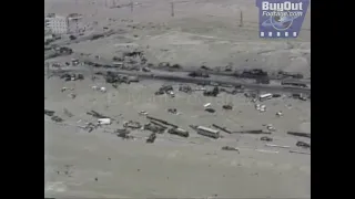 Gulf War Operation Desert Storm Aerial View of Destruction #2
