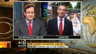 Brits celebrate Diamond Jubilee on the streets