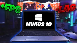 Le INSTALE Windows MiniOS10 a mi PC DE BAJOS RECURSOS | +FPS + RENDIMIENTO