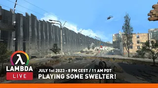 Join in peeps we're playing Swelter! - Lambda Live #23 (July 1st 2023)