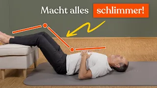 3 große Fehler bei Rückenschmerzen (die fast jeder macht)