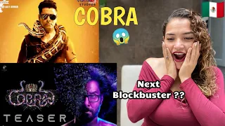 Cobra - Official Teaser Reaction | Chiyaan Vikram | AR Rahman | R Ajay Gnanamuthu | 7 Screen Studio