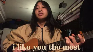 I like you the most - ponchet + shad (short cover)