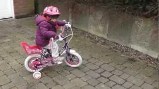 Alice on her bike