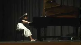 Nina (11 yrs) piano performed the "La Colombe" (Dove)