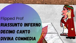 Decimo Canto Inferno Riassunto Divina Commedia flipped classroom