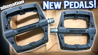 New BEST Plastic Pedal With Metal Pins?!- AlienationBMX Pedal Samples