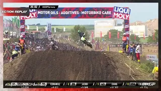 Seewer vs Febvre | MXGP Race 1 | Liqui Moly MXGP Germany 2022 #MXGP #Motocross