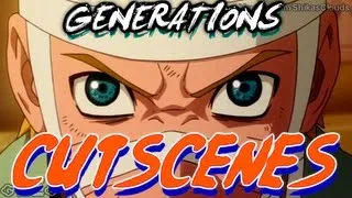 NARUTO Generations | ALL CUTSCENE/MOVIES (w/ English Subs)【1080P HD】