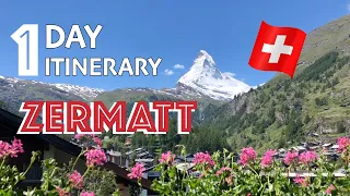Zermatt, Switzerland | 1 Day Itinerary - 5 Lakes Hike, Matterhorn, Fondue + MORE!
