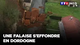 Une falaise s’effondre en Dordogne