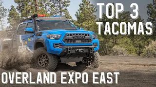 Top 3 Tacomas at Overland Expo East 2019 | Arrington Virginia |