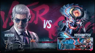 Mosol (victor) VS eyemusician (yoshimitsu) - Tekken 8 Rank Match