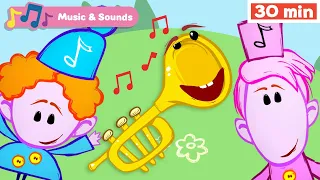 Classical Music for Babies w The Notekins | Toddler Learning Video w Musical Instruments Sounds