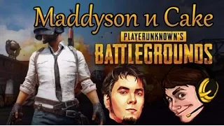 Maddyson и Cake играют в BATTLEGROUNDS [06.04.17]