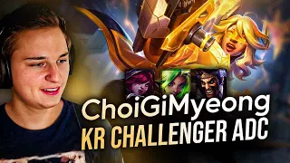 LE SEUL À FAIRE ÇA ! - Pandore Reacts ChoiGiMyeong KR ADC Challenger Gameplay (Xayah, Xeri, Draven)