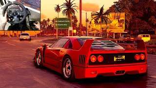 Ferrari F40 | The Crew Motorfest | Steering Wheel Gameplay (Logitech G920)