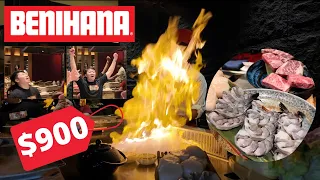 FUN FIRE FOOD at BENIHANA Singapore! 🔥🥩🦐 Best Entertainment & Birthday Dinner Teppanyaki Food Review