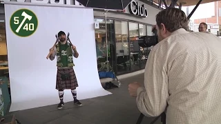 2015 Timbers Fan Axe Portraits at Providence Park