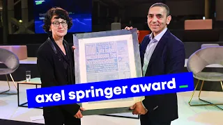 BioNTech founders Özlem Türeci und Uğur Şahin honored with Axel Springer Award