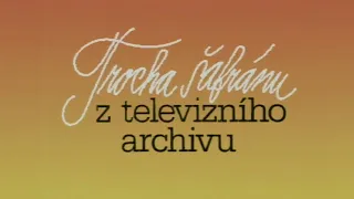 Trocha šafránu z televizního archivu ❖ Vzpomínky, Růžové Merkury, Veselé kuchařské umění  (1995)
