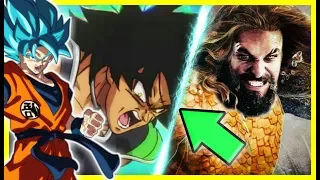 UAAU! TRAILERS NOVOS E ÉPICOS DE AQUAMAN E DRAGON BALL SUPER: BROLY - SENSACIONAIS!